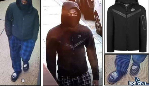 Photos of suspect