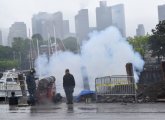 Cannon fired on Memorial Day in the Charlestown Navy Yard