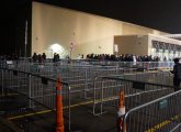 Empty lines outside Walpole Walmart