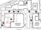 Map of proposed Beth Israel building location