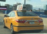 New York cab in Boston