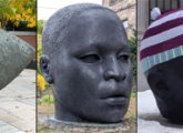 Giant heads of Boston