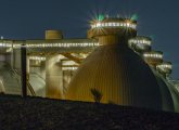 Digester tanks at Deer Island