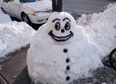 Snowman in Four Corners