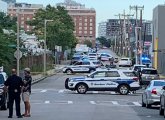 South Boston crash scene