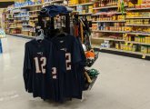 Tom Brady jerseys for sale at the Hyde Park Shaw's