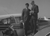 Dukakis and White at Logan Airport