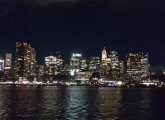 View from the last ferry out of Charlestown