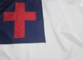 Christian flag in question