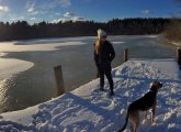 Turtle Pond after the snow