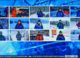 15 reporters and weather people on the screen at once