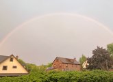 Rainbow over Belmont