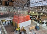 Inside the Alewife lobby