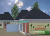 Rendering of Nigerian apartments