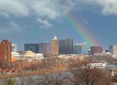 Rainbow over Cambridge