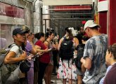 Sweltering Red Line riders at Kendall