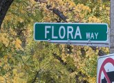 New Flora Way sign