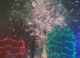 Fireworks over the Soldiers and Sailors Monument