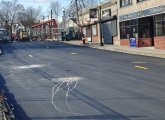 Redone River Street over the train tracks