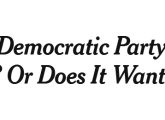 NY Times headline in 2022: Does the Democratic Party Want Swagger? Or Does It Want Michelle Wu?