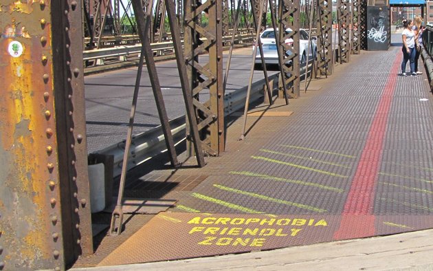 Acrophobia Friendly Zone on the Charlestown Bridge