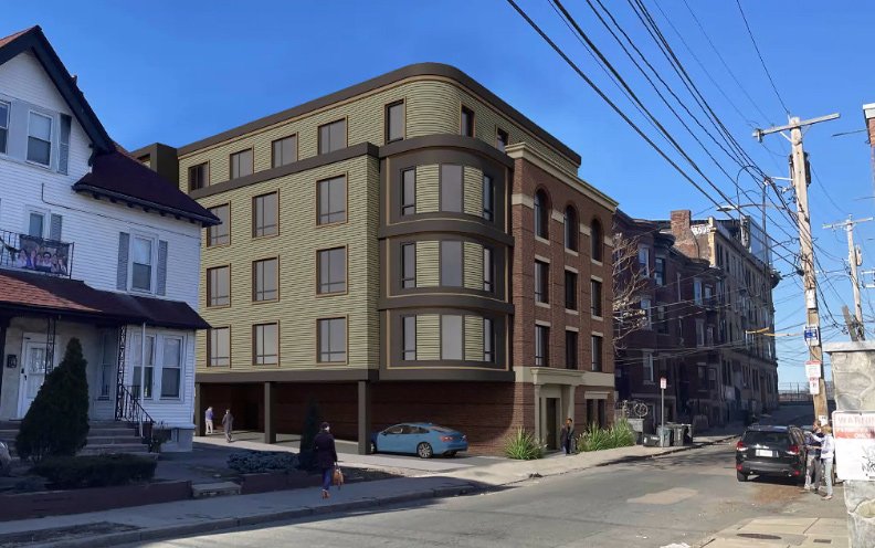 Proposed rendering of 17 Linden St.