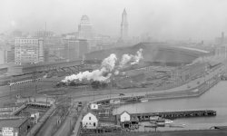 South Station in Boston before 1930