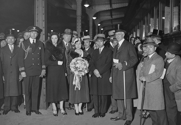 Japanese prince at South Station