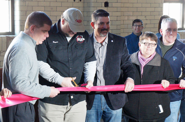 Ribbon cutting