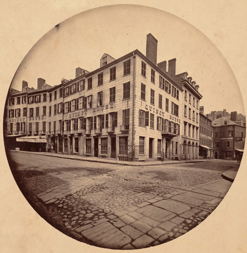 Quincy House in 1860