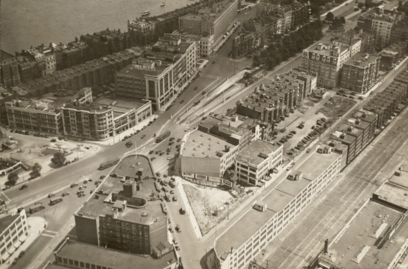 Kenmore Square: From the air