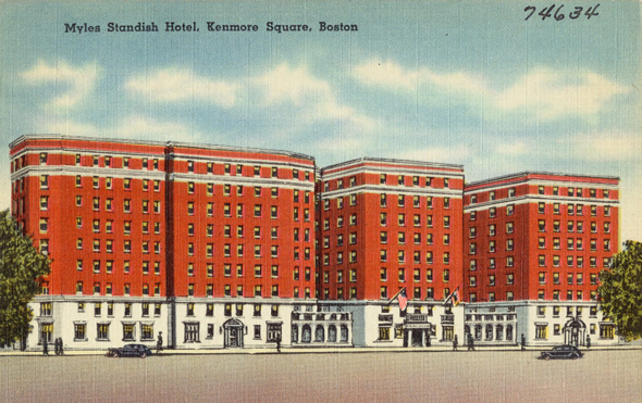 Kenmore Square: Myles Standish Hotel