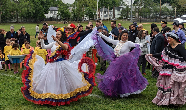 Dancers at Billings Field